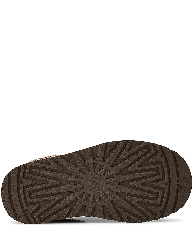UGG Kids' Tazz Suede Family Matching Platform Clog Slippers (Youth)