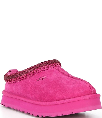 UGG Kids' Tazz Suede Family Matching Platform Clog Slippers (Youth)