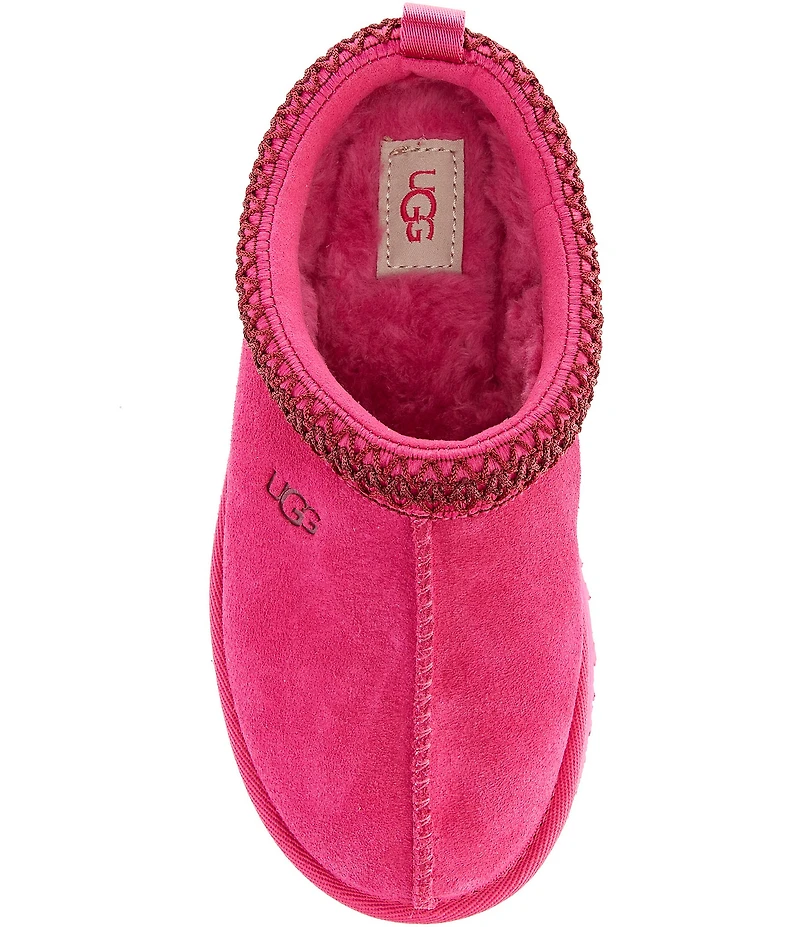 UGG Kids' Tazz Suede Family Matching Platform Clog Slippers (Youth)