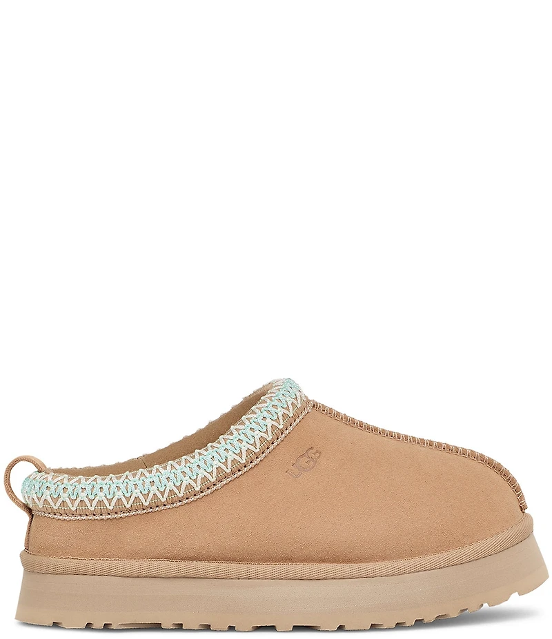UGG Kids' Tazz Suede Family Matching Platform Clog Slippers (Youth)