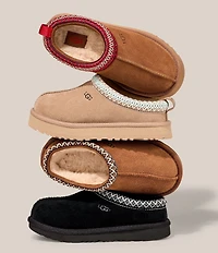 UGG Kids' Tazz Suede Family Matching Platform Clog Slippers (Youth)