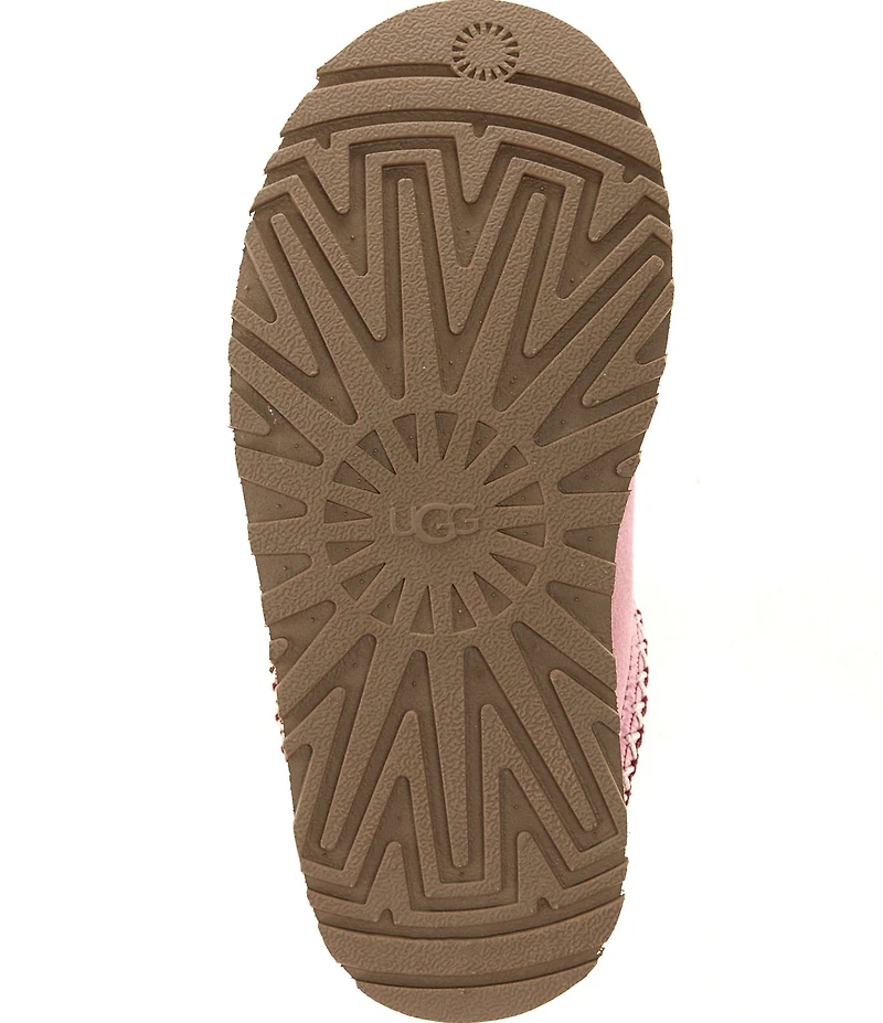 UGG Kids' Tazz Suede Family Matching Platform Clog Slippers (Youth)