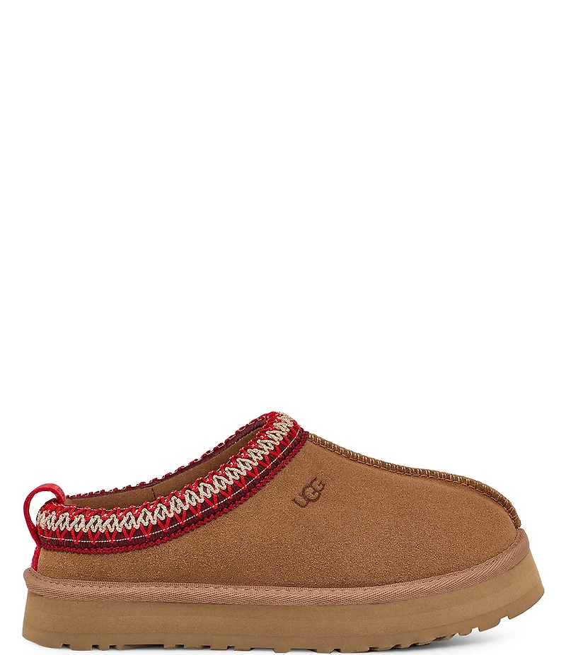 UGG Kids' Tazz Suede Family Matching Platform Clog Slippers (Youth)