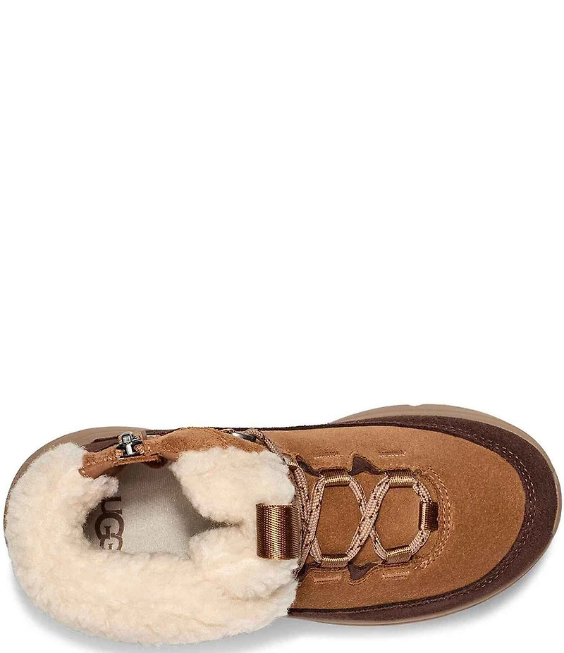 UGG Kid's TerreTrail Cozy Lace Waterproof Suede Family Matching Winter Boots (Youth)