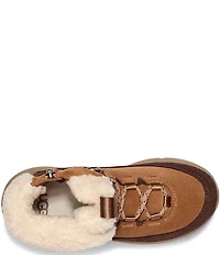 UGG Kid's TerreTrail Cozy Lace Waterproof Suede Family Matching Winter Boots (Youth)