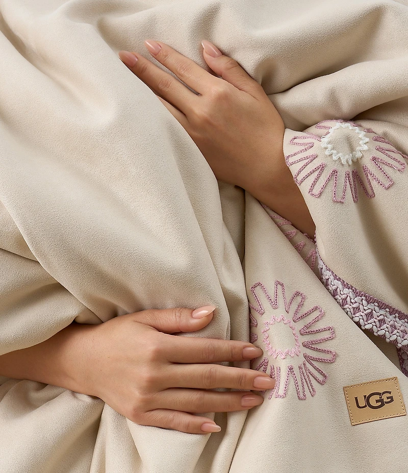 UGG Kirkwood UGGbraid Sun Stitch Throw Blanket