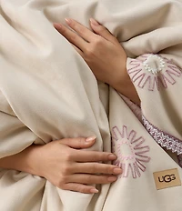 UGG Kirkwood UGGbraid Sun Stitch Throw Blanket
