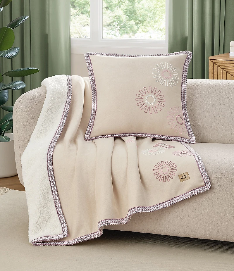 UGG Kirkwood UGGbraid Sun Stitch Throw Blanket