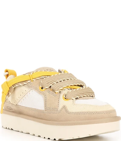 UGG Lo Lowmel Biarritz Suede Sneakers