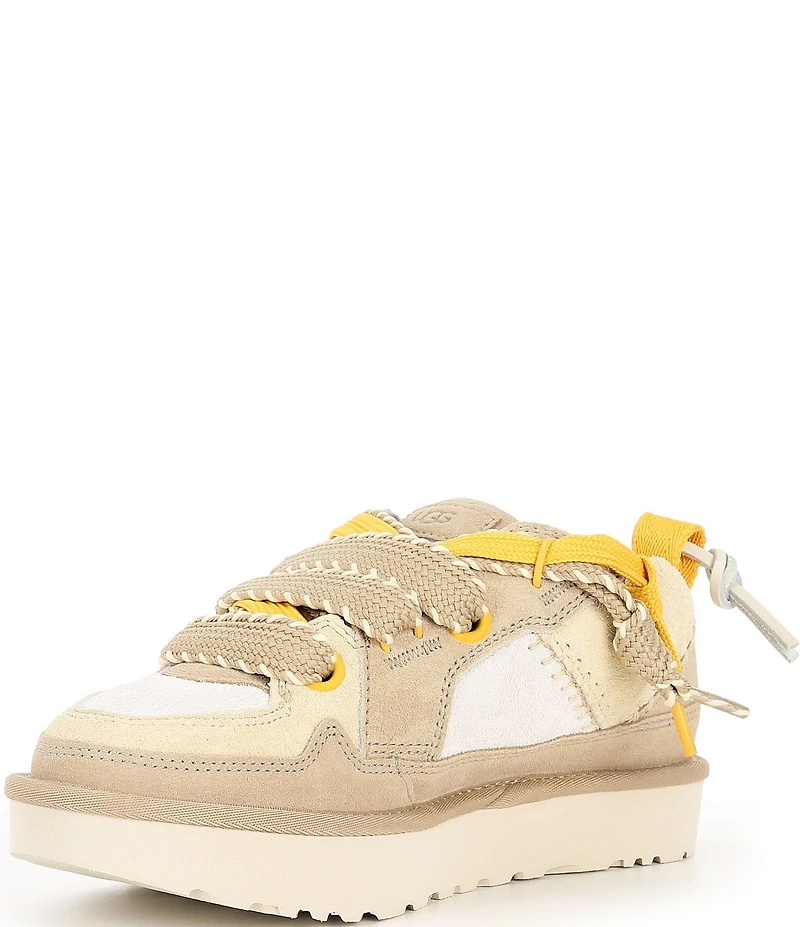 UGG Lo Lowmel Biarritz Suede Sneakers