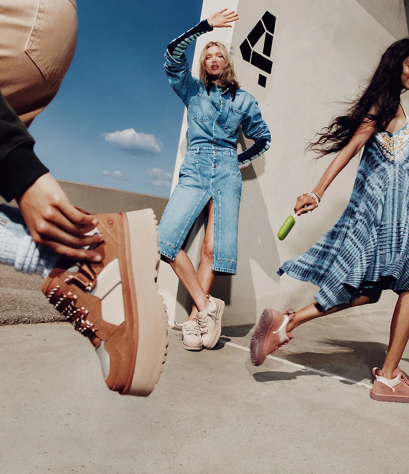 UGG Lo Lowmel Suede Family Matching Sneakers