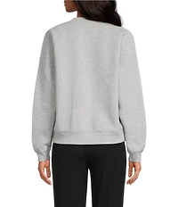UGG Logo Long Sleeve Crew Neck Sweatshirt