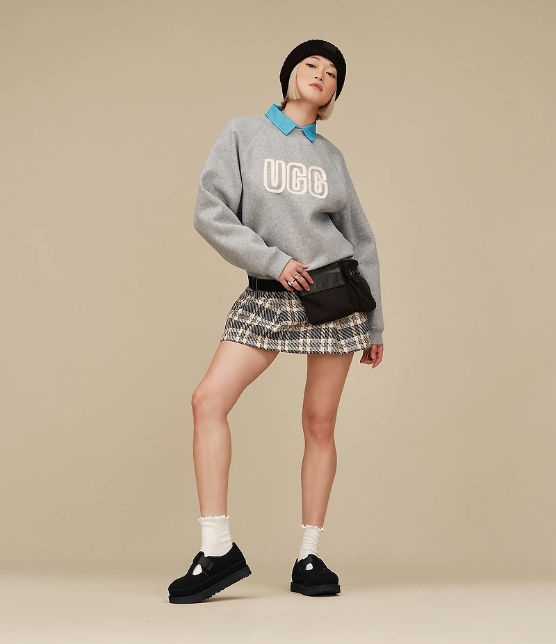 UGG Logo Long Sleeve Crew Neck Sweatshirt