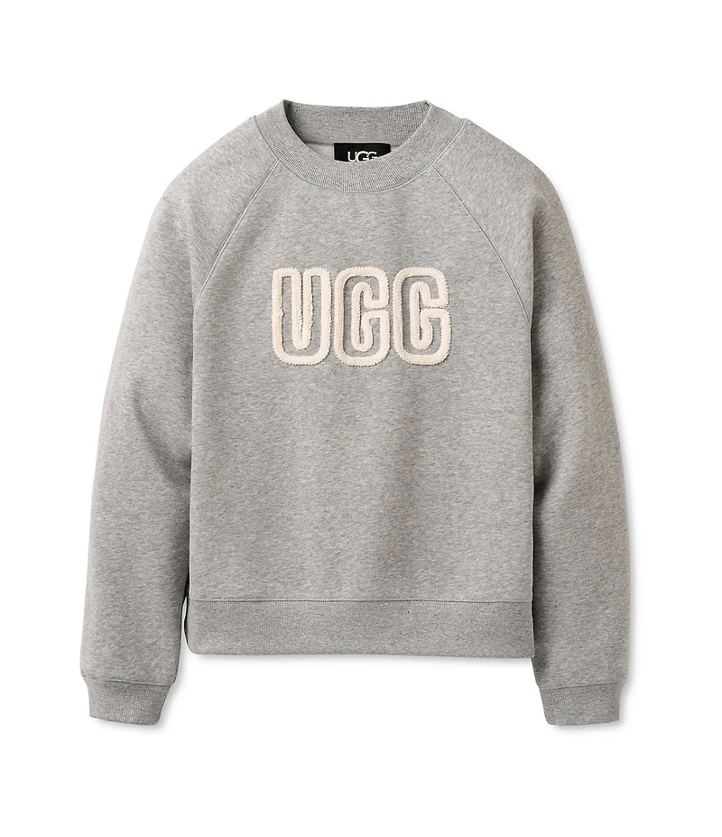 UGG Logo Long Sleeve Crew Neck Sweatshirt