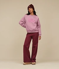 UGG Logo Long Sleeve Crew Neck Sweatshirt