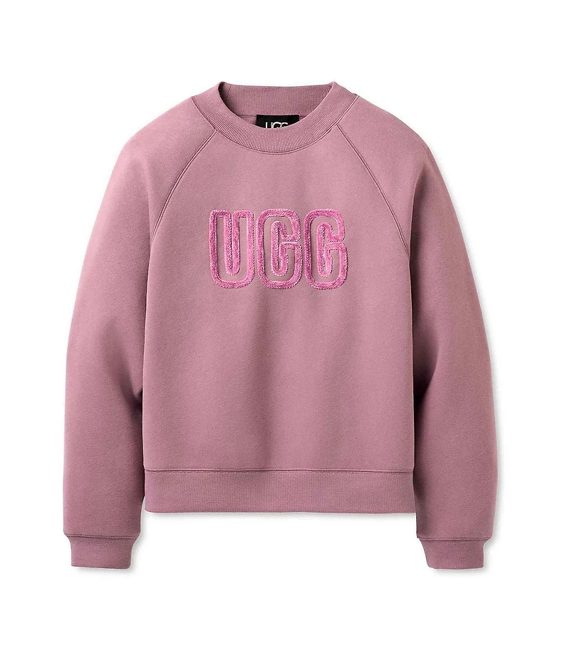 UGG Logo Long Sleeve Crew Neck Sweatshirt