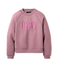 UGG Logo Long Sleeve Crew Neck Sweatshirt