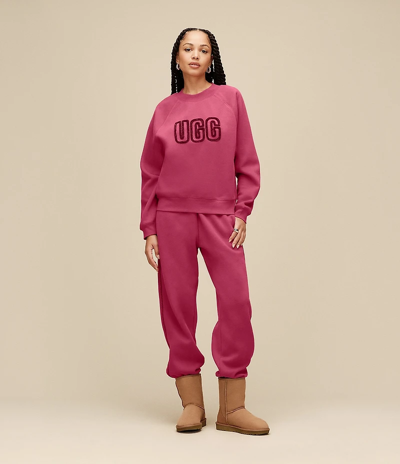UGG Coordinating Logo Long Sleeve Crew Neck Sweatshirt