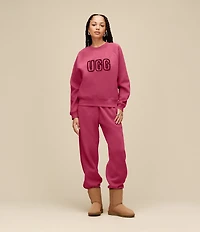 UGG Coordinating Logo Long Sleeve Crew Neck Sweatshirt