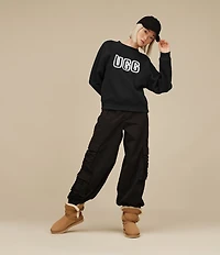 UGG Logo Long Sleeve Crew Neck Sweatshirt