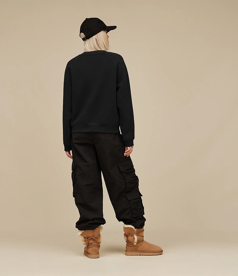 UGG Logo Long Sleeve Crew Neck Sweatshirt