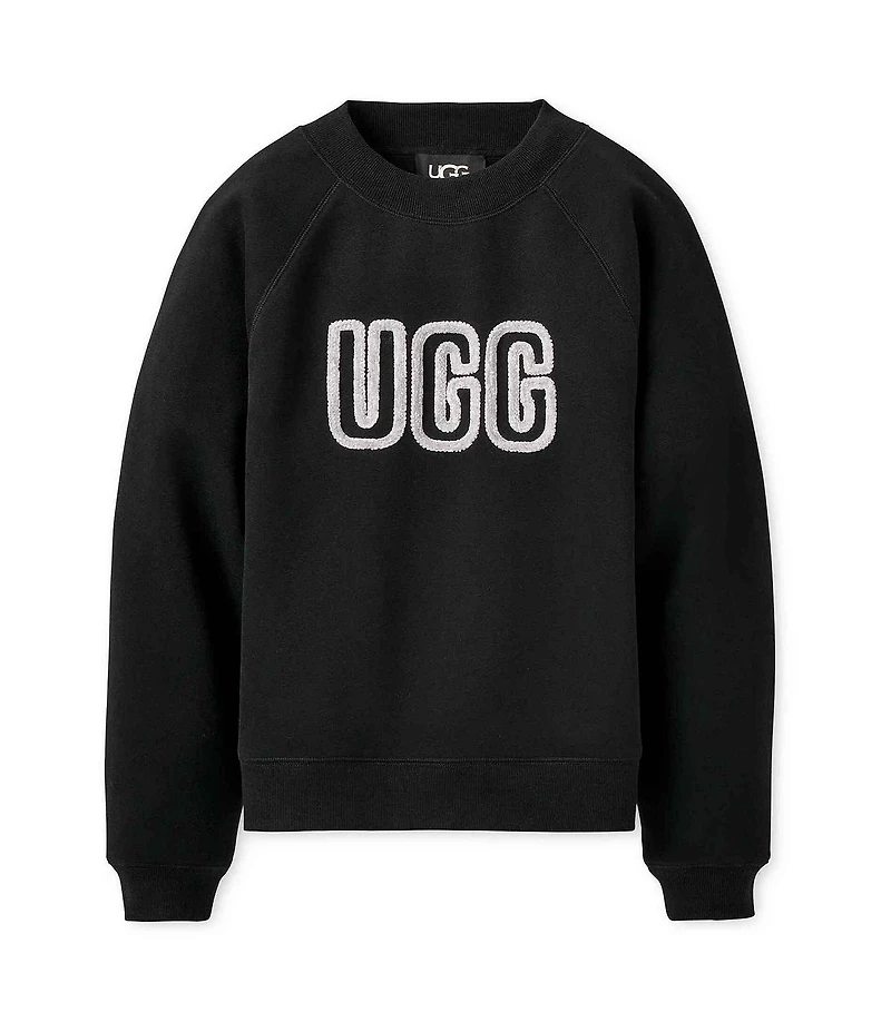 UGG Logo Long Sleeve Crew Neck Sweatshirt
