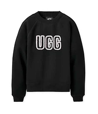UGG Logo Long Sleeve Crew Neck Sweatshirt
