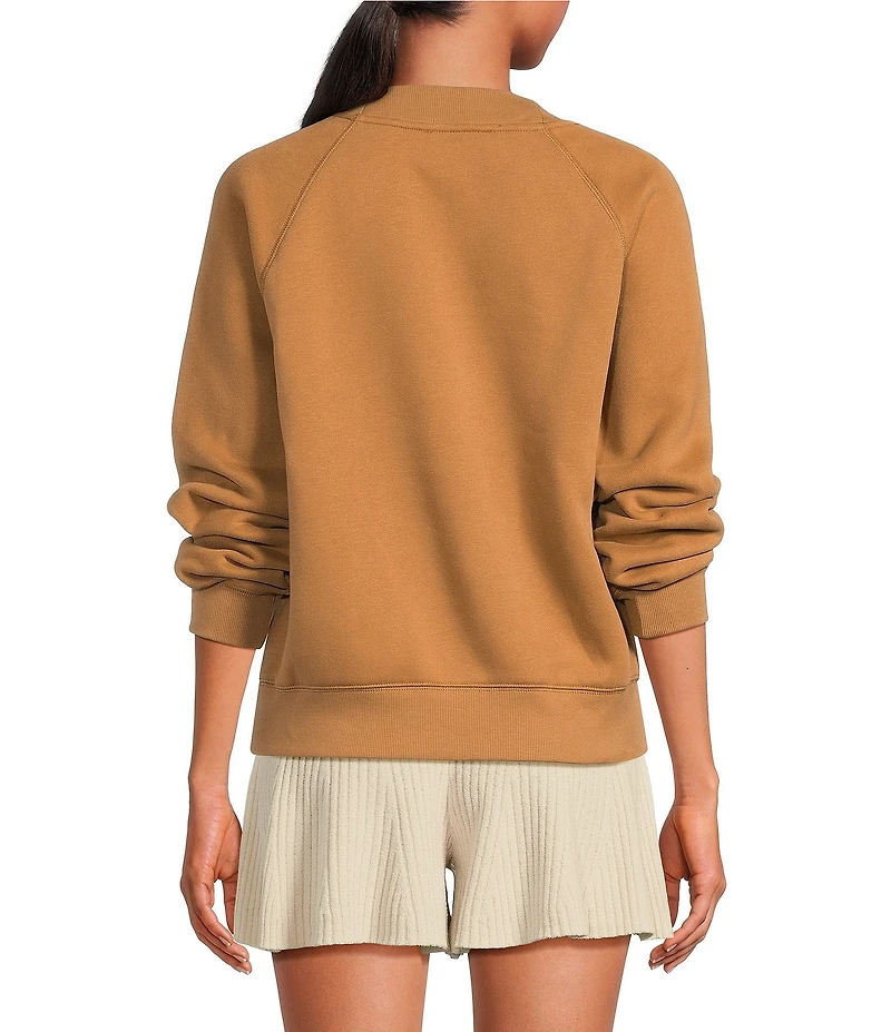 UGG Logo Long Sleeve Crew Neck Sweatshirt