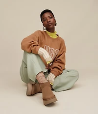 UGG Logo Long Sleeve Crew Neck Sweatshirt