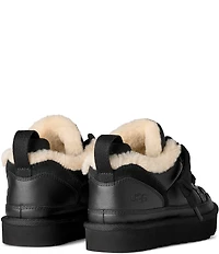 UGG Lowmel Leather Lace Up Sneakers