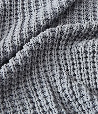 UGG Luna Waffle Knit Throw Blanket