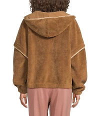 UGG Mariella UGGFluff Long Sleeve Zip-Front Hoodie