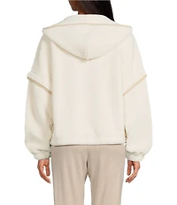 UGG Mariella UGGFluff Long Sleeve Zip-Front Hoodie