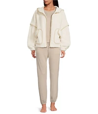 UGG Mariella UGGFluff Long Sleeve Zip-Front Hoodie