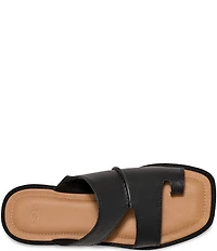 UGG Matira Leather Toe Loop Flat Sandals