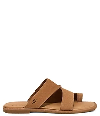 UGG Matira Suede Toe Loop Flat Sandals