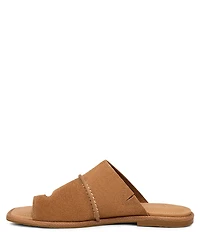 UGG Matira Suede Toe Loop Flat Sandals