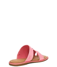 UGG Matira Suede Toe Loop Flat Sandals