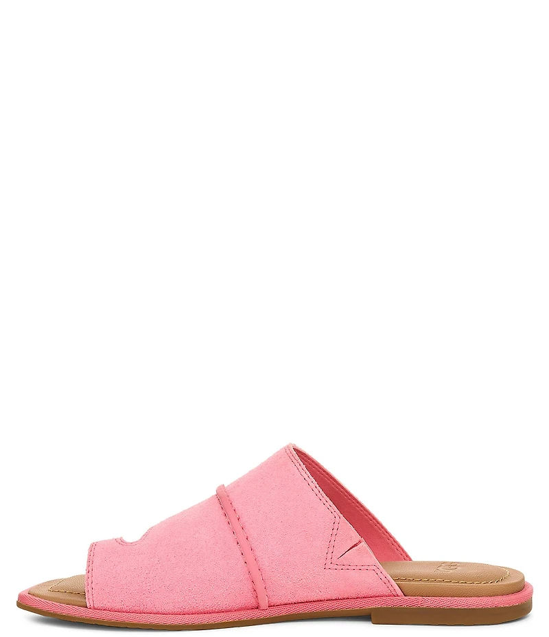 UGG Matira Suede Toe Loop Flat Sandals