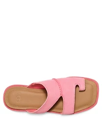 UGG Matira Suede Toe Loop Flat Sandals