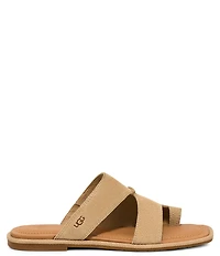 UGG Matira Suede Toe Loop Flat Sandals