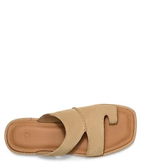UGG Matira Suede Toe Loop Flat Sandals