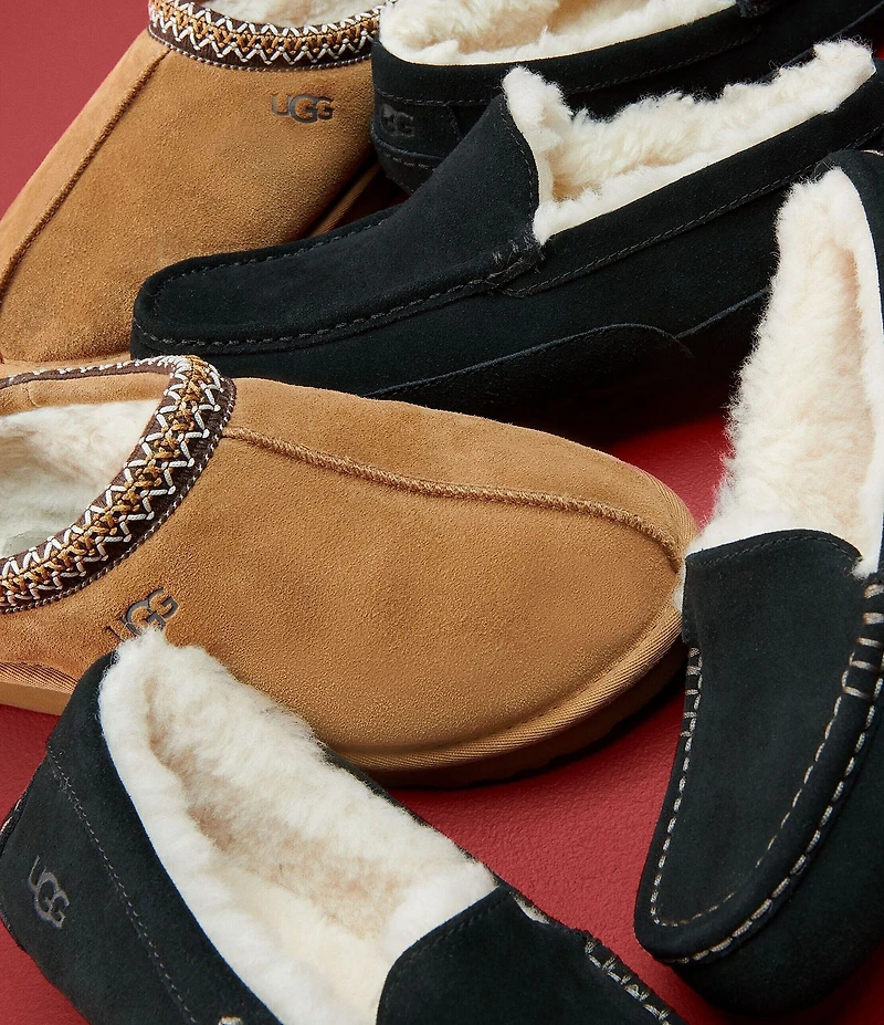 UGG Men's Ascot Suede Moc Toe Slippers