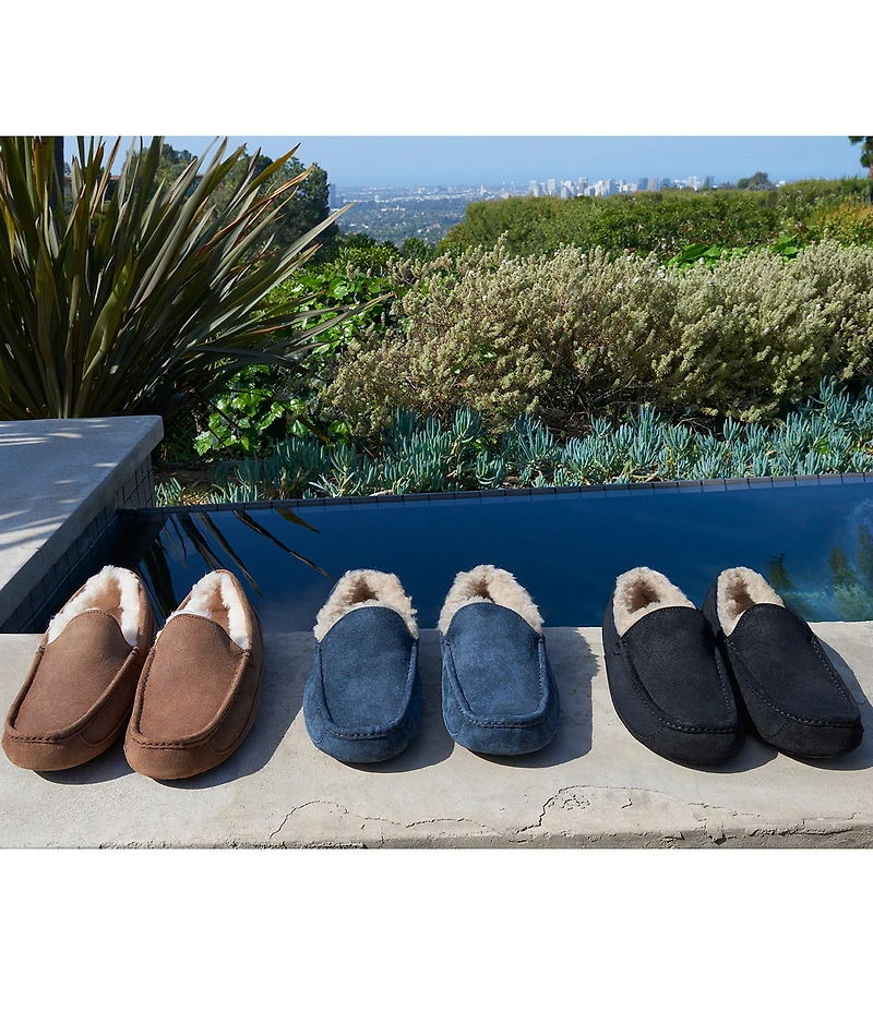 UGG Men's Ascot Suede Moc Toe Slippers