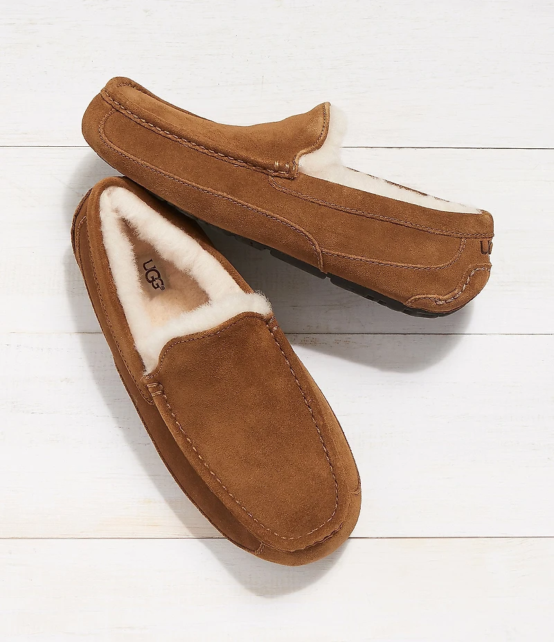 UGG Men's Ascot Suede Moc Toe Slippers