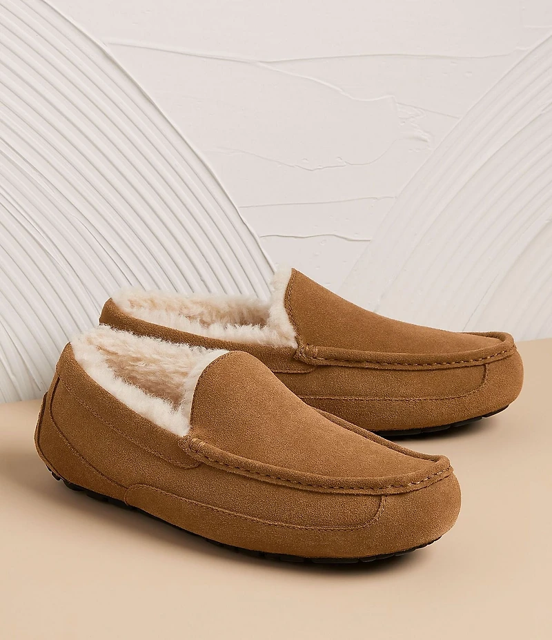 UGG Men's Ascot Suede Moc Toe Slippers