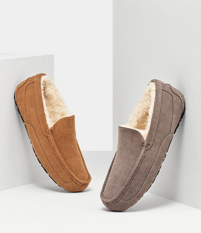 UGG Men's Ascot Suede Moc Toe Slippers