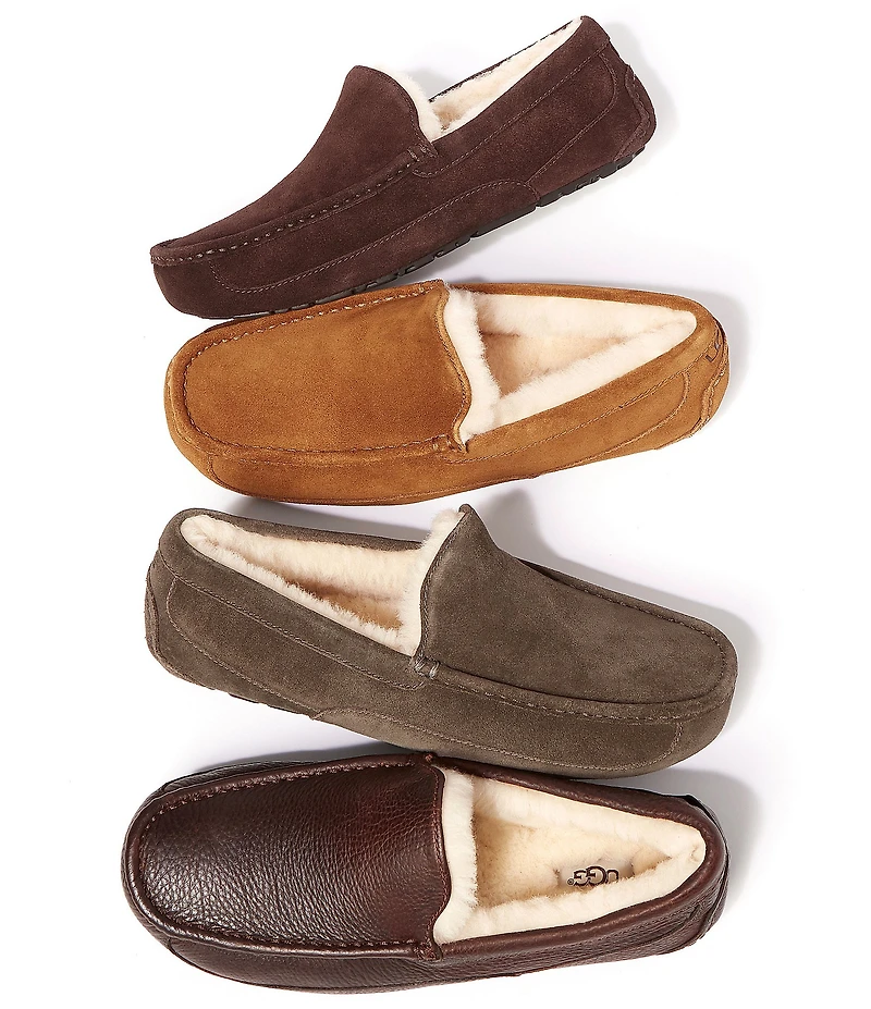 UGG Men's Ascot Suede Moc Toe Slippers