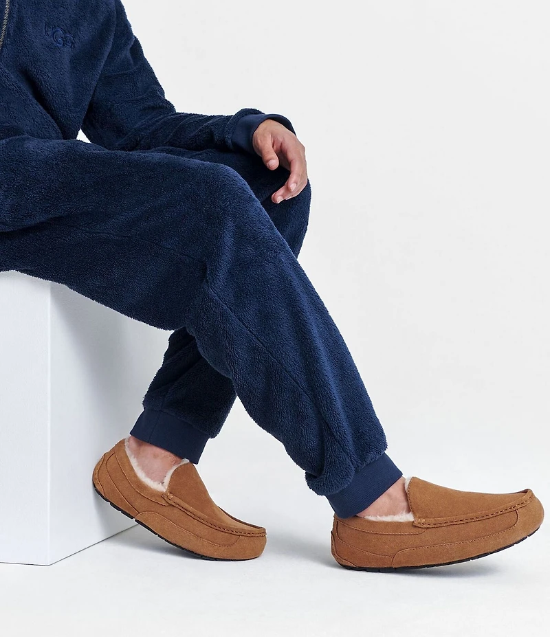 UGG Men's Ascot Suede Moc Toe Slippers