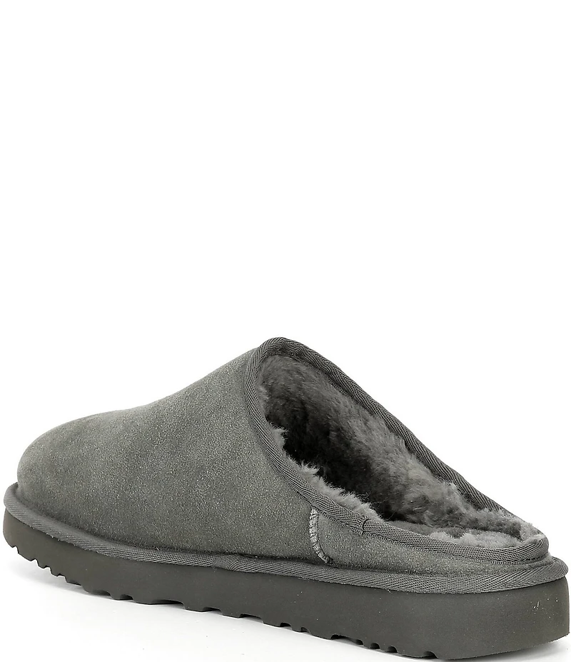 UGG Men's Classic Suede Treaded Slippers